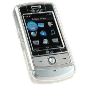 LG CU720 Shine Cell Phone Trans.Clear Protective Case Faceplate Cover