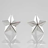 Little Sterling Silver Star Earrings, #9895