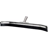 Haviland 036C Synthetic Rubber Buna Blend Standard Duty Curved Floor Squeegee, 36" Length, Black
