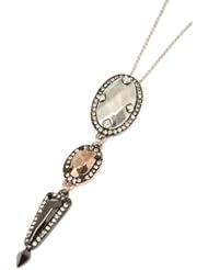 House of Harlow 1960 Rif Pebble Pendant Necklace, 18"