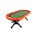 Elite 94" Sunken Playing Surface Poker Table in Green Elite 94" Sunken Playing Surface Poker Table in Green