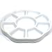 Artist Ceramic Paint Palette 9 Part Arts & Crafts