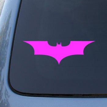  BATMAN BEGINS - Vinyl Decal Sticker #A1076 | Vinyl Color: Pink