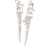 Ice Fellas Icicle Set of 2 Christmas Ornaments
