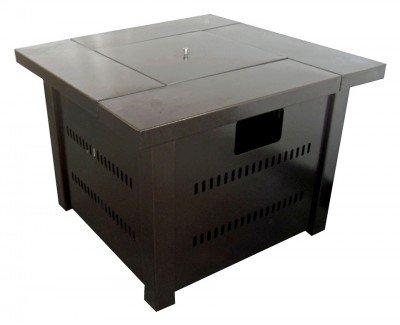 Garden Sun 31K BTU Hammered Bronze Firepit