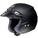 Shoei RJ Platinum R Open-Face Helmet - Large/Matte Black