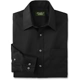 Long-Sleeve Solid Color Twill Shirt