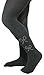 Florence Girls Microfiber Hold and Stretch Rhinestone Footed Tights - Sizes 2-14