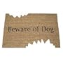 "Beware Of Dog" Doormat