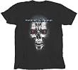 Terminator Endoskeleton Face Washed Black T-shirt Tee