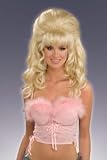 Flirty Fantasy Wig (Blonde) Adult Halloween Costume Accessory [Apparel]