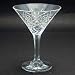 Kitchen & Housewares : Dublin Crystal Martini Glasses Set of 12