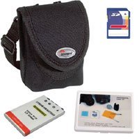 Accessory Kit for Casio Exilim EX-Z70 Digital Cameras