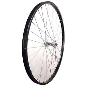 26" Front Mtb Q/R Bike Wheel Black