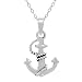 Sterling Silver Anchor Necklace