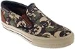Converse Womens Skid Grip EV Slip-On Brown/Green Cm Fashion Athletics