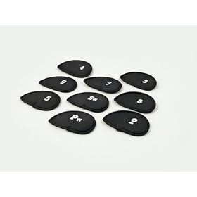 SET OF 9 GOLF GOLFING IRON CLUB HEAD COVERS LABELLED