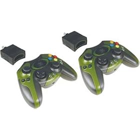 Click here to buy 2 Pack of Hip Gear 2.4 GHz Wireless Controller - XBox by Hip Gear.