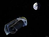 Spitzer Points Its High-Gain Antenna Towards the Earth for Downlinking and Uplinking Observations Astronomy & Space Photographic Poster Print by Stocktrek Images, 24x18