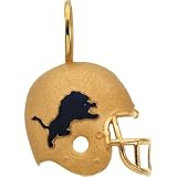 Genuine IceCarats Designer Jewelry Gift 14K Yellow Gold Detroit Lions Helmet Pendant W/Enamel. 21.25 X 21.00 Detroit Lions Helmet Pendant W/Enamel In 14K Yellow Gold