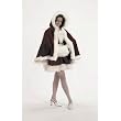 Velvet Cape and Muff Set