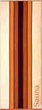 Saunatuch SAM Egeria 75x200 cm, Farbe: orange - beige, Material: 550g/m², 100 % ägäische Baumwolle