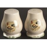 Gibson Royal Rooster Salt Shaker Set