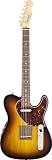 Fender® Acoustasonic Telecaster Acoustic Electric Guitar - 3 Tone Sunburst w/ Gigbag