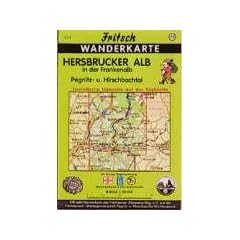 Fritsch Karten, Nr.72, Hersbrucker Alb in der Frankenalb, Pegnitz- und Hirschbachtal: Pegnitz- und Hirschbachtal. Mit touristischen Hinweisen auf der ... Wanderparkpl�tzen und Langlaufloipen