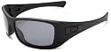 Oakley Men's Hijinx Polarized Sunglasses,Matte Black Frame/Grey Lens,one size