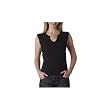 Bella Ladies 6.5 oz. Cotton/Spandex Slit-V Raglan