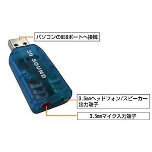 Cover image : 響音3 SD-U1SOUND-M3 USBサウンドアダプタ