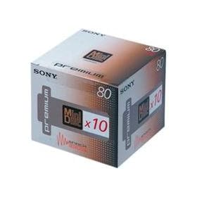 Sony MiniDisc/80min Premium 10pk