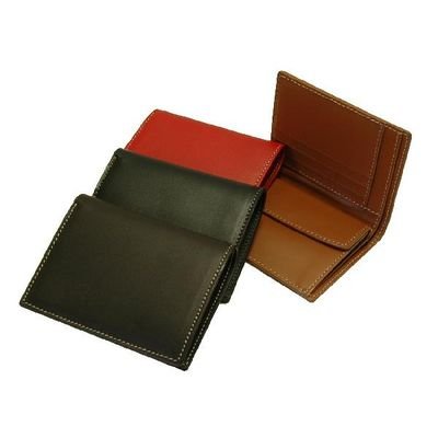 ◇牛革◇オイルレザー◇二つ折り財布(縦型）/4色