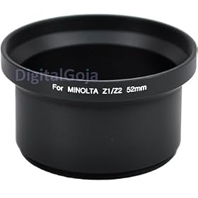 52MM High Quality Lens Filter Adapter Tube for KONICA Minolta Dimage Z1 Camera NEW!... by Goja