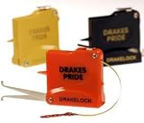 Drakes Pride Drakelock steel bowls measure - ORANGE