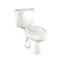 American Standard 2998.014.020 Cadet Right Height Elongated Two-Piece Toilet with 14-Inch Rough-In, White