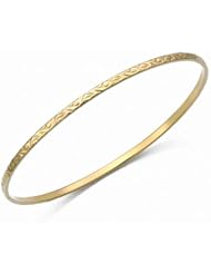 2.5mm Classic Design Moroccan Womens Bangle 009-25CDMWB