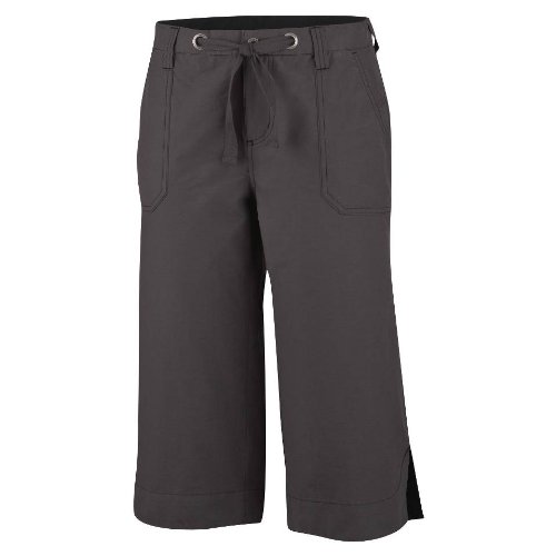 Columbia Women's Plus Size Arch Cape Knee Pant - Grill 2X - 18 in. Inseam