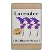 Wildflower Soaps Lavender 4 oz Soap Bar (3 Pack)