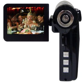 VuPoint Solutions DV M5056 VP 5.0 Mega Pixels Multifunction Digital Video Camcorder  2.4 TFT Color LCD   4x Digital Zoom