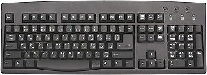 Italian USB Wired Computer Keyboard (Black)