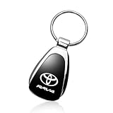 Toyota RAV4 Black Tear Drop Key Chain