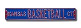 Authentic Street Signs Kansas Basketball CT Street Sign