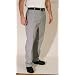 San Jamar P034HT Yarn Dyed Poly Cotton Hounds Tooth Pattern Chef Trouser with 2 Side and 2 Rear Pockets, Medium