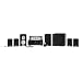Yamaha YHT-791BL Home Theater in a Box (Black)
