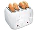 Hamilton Beach #24203 4 Slice White Toaster