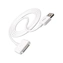 Apple Dock Connector to USB Cable for iPod (White)