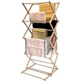 JVL Concertina Wood Airer 11-006
