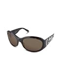 Giorgio Armani Logoed Temple Plastic Round Sunglasses tortoise/brown